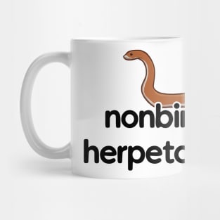 Nonbinary Herpetologist - Snake Design Mug